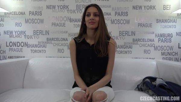 Divine Iveta, the Brunette with Small Breasts - porntry.com - Czech Republic on v0d.com