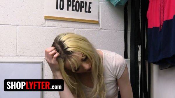 Cecelia Taylor gets dominated and searched in the backroom for shoplifting - sexu.com on v0d.com