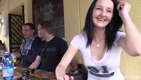 Czech Lane, Brunette, POV Cumshot - xxxfiles.com - Czech Republic on v0d.com