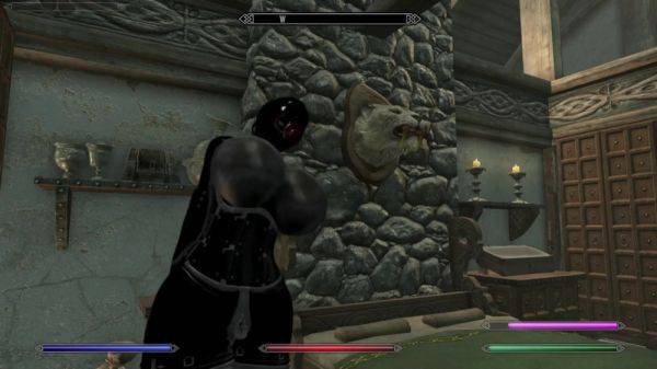 Skyrim Self Bondage Gone Wrong - upornia.com on v0d.com