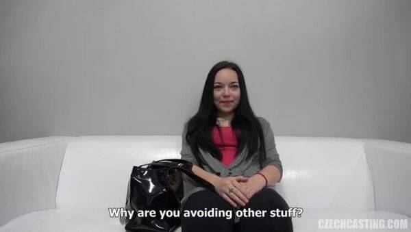 Attractive Brunette Adriana - porntry.com - Czech Republic on v0d.com