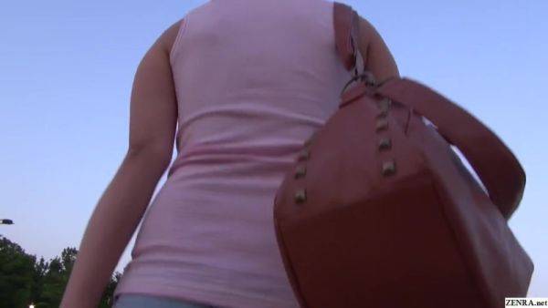 Gorgeous short hair Japanese amateur hot pants walk in public - hotmovs.com - Japan on v0d.com