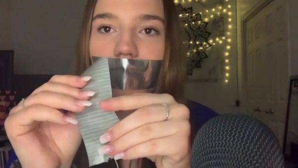 Asmr Tape Mouth - hclips.com on v0d.com