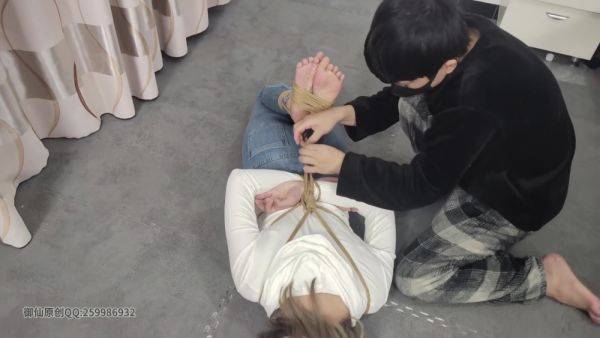 Girl Hogtied And Breathplay - upornia.com - Japan on v0d.com