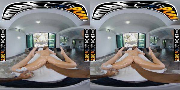 Khloe Kapri's sensual 3D VR Massage & fuck with Jay Bangher & Bvr18545 - sexu.com on v0d.com
