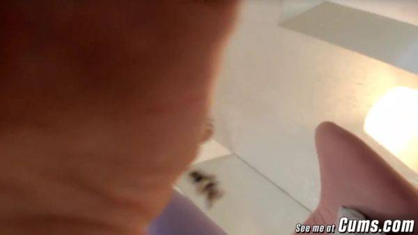 Horny Skinny Babe Finger Fucks Her Wet Cunt - hotmovs.com on v0d.com