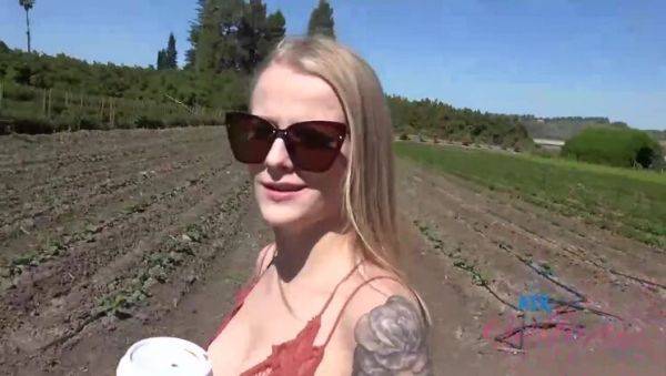 Paris White Brings City Lust to the Farm! - porntry.com on v0d.com