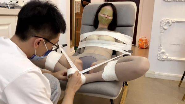 Grey Full Length Stockings - upornia.com - Japan on v0d.com