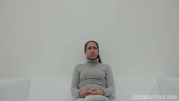 Michaela: Amateur Brunette Casting, Cumshot POV - xxxfiles.com - Czech Republic on v0d.com