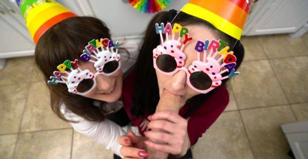 Party girls are set to share the big stick until its last drops - alphaporno.com on v0d.com