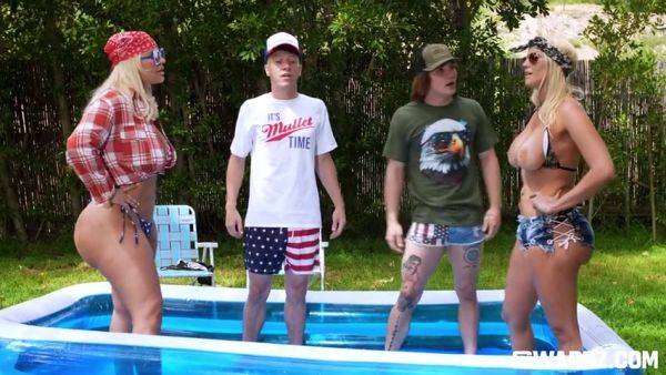 Jenna Starr - Truth Or Dare Turns Into A Milf Swap Fuck Fest! [hd - videomanysex.com on v0d.com