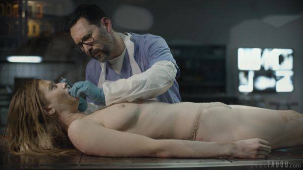 Forensic doctor fucks redhead to bring her back to life - hellporno.com on v0d.com