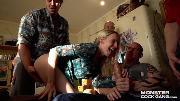 Gang : Husband Shares His Wife With Rebel Rhyder - videohdzog.com on v0d.com