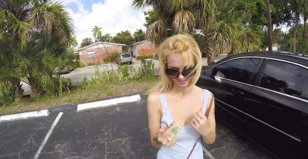 Busty blonde doll likes being filmed when she takes her dose of cock - xbabe.com on v0d.com