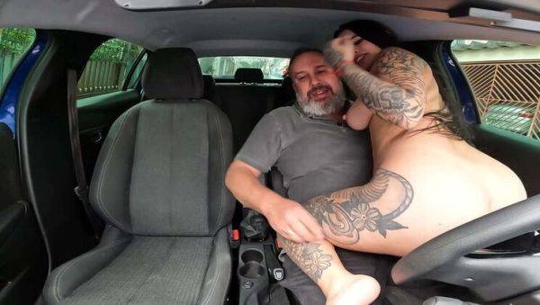 Naughty Latina Anna Belutti Rides the Driver's Pole - porntry.com - Brazil on v0d.com