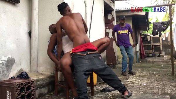 Sin Sisterz Takes Landlord's Son for a Wild Outdoor Ride - porntry.com on v0d.com