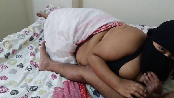 Stepmom Come In My Bed And Suck My Cock When My Wife In Next Room, Just Then We Start Romantic Fuck With Mother In Law - desi-porntube.com - India on v0d.com