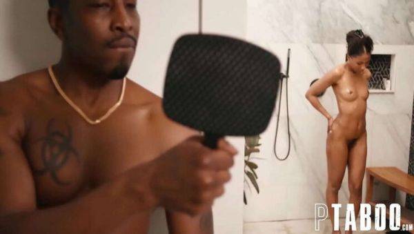 Isiah's Naughty Encounter: Spying on Olivia Leads to a Hot and Hidden Romp - xxxfiles.com on v0d.com