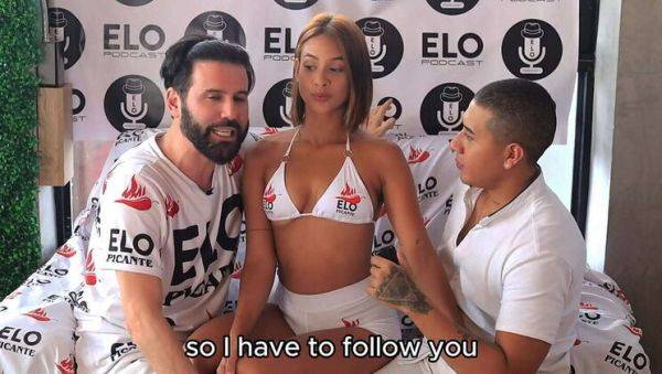 Aisha Ferrari and Danveer Ferrrari's Spicy Latina Sex Encounter with Elo Podcast - xxxfiles.com on v0d.com