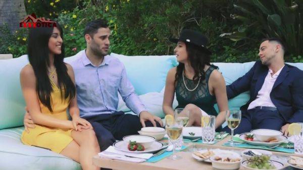 Sophia Leone, Sophia Sterling And Leah Gotti - Swingers Getaway Group - hclips.com on v0d.com