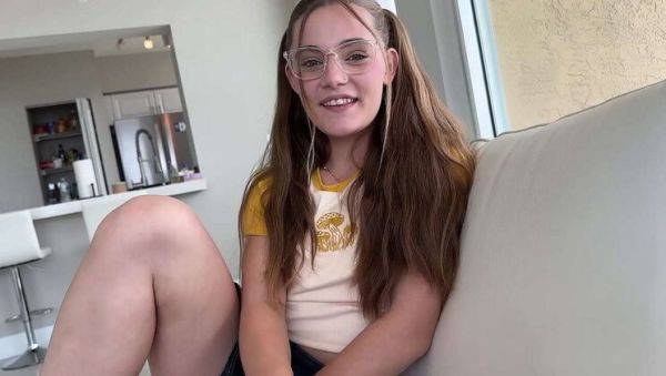Juniper Ren Gives Step Dad a Sexy Treat - xxxfiles.com on v0d.com
