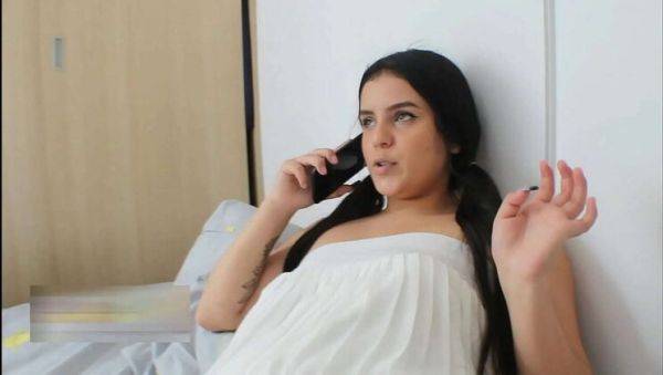 Latina Step Daughter Gives Me Blowjob Permission - porntry.com on v0d.com