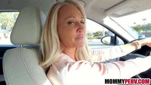 Blonde Stepmom Fucks Stepson and Stepdaughter on Family Vacation - porntry.com on v0d.com