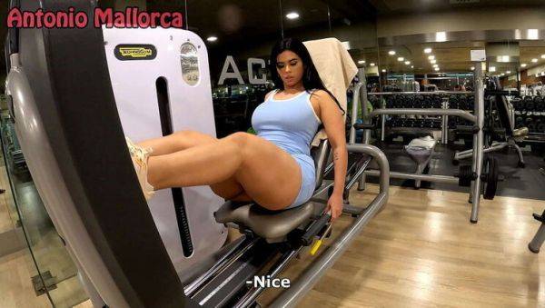 Brazilian Babe with Huge Ass Gets Hardcore Fucking in the Gym - porntry.com - Brazil on v0d.com