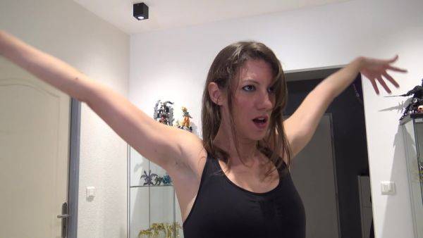 Lety Howl In Sfw Yoga In Panties Then Naked With Close Up - upornia.com on v0d.com