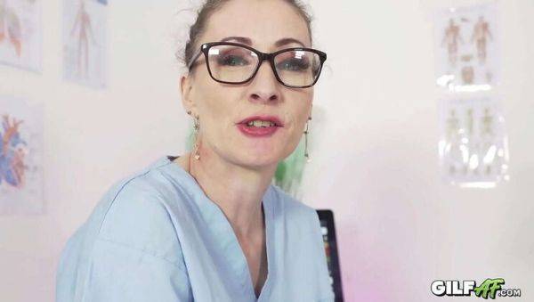 Sexy Mature Nurse Gets Creamed - xxxfiles.com on v0d.com