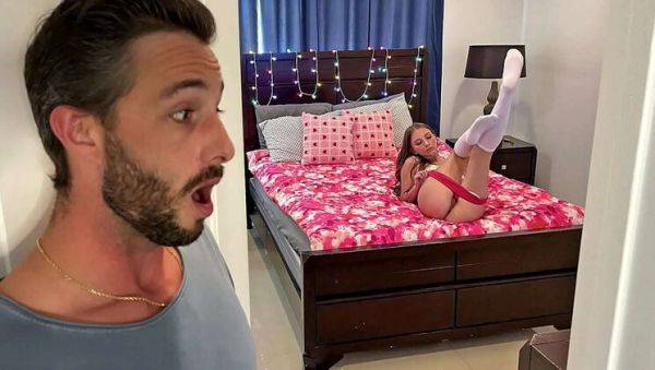 I Caught My Step Bro Spying On Me So I Screwed Him While Mom Was Away - xxxfiles.com on v0d.com