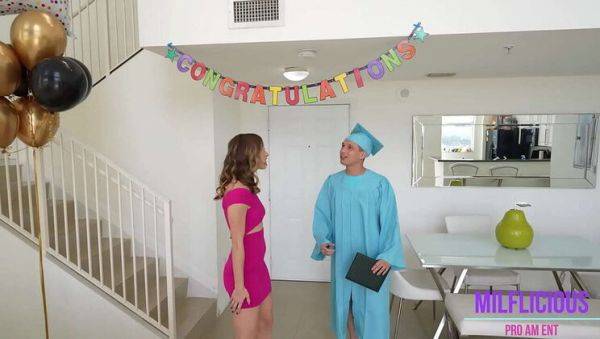 Stepmom Anya Olsen Fucking on Graduation Day - porntry.com on v0d.com