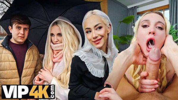 Blondies Daruma Rai and Veronica Leal in Hot 4some Action - porntry.com on v0d.com