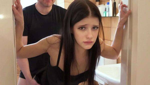 Tiny Babe Gets Roughly Fucked Before Party Time - porntry.com on v0d.com