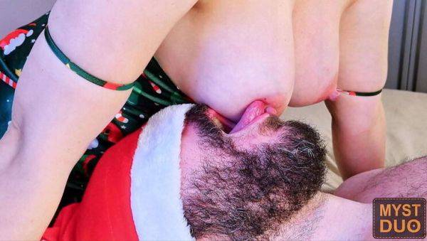 Latin MILF Couple Enjoys Christmas Passion with Nipple Play - xxxfiles.com on v0d.com