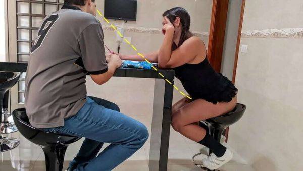 Naughty Step Dad Takes Advantage of His Sexy Student Daughter - porntry.com - Brazil on v0d.com
