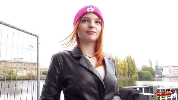 Redhead Foxy Icegram's First Rough Anal Casting in Germany - porntry.com - Germany on v0d.com
