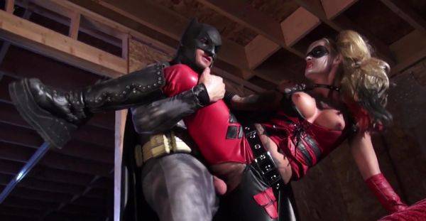 DC series with Batman tearing Harleyqueen's pussy in insane positions - alphaporno.com on v0d.com