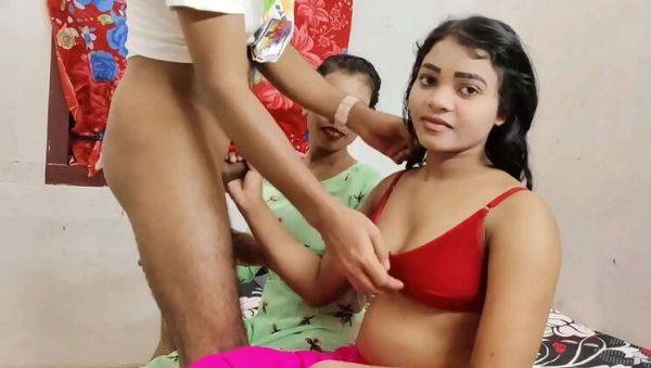 Hot Asian Threesome Fucking with Neha and Komal - veryfreeporn.com on v0d.com