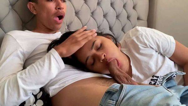 Naughty Stepdad Fucks My Mouth Until Cum - veryfreeporn.com on v0d.com