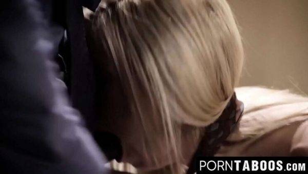 Old Man's Big Dick Fucks Bimbo Daughter Hard - porntry.com on v0d.com