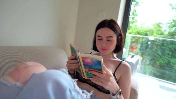 Sensual Stepsister Lends a Hand with Homework - xxxfiles.com on v0d.com
