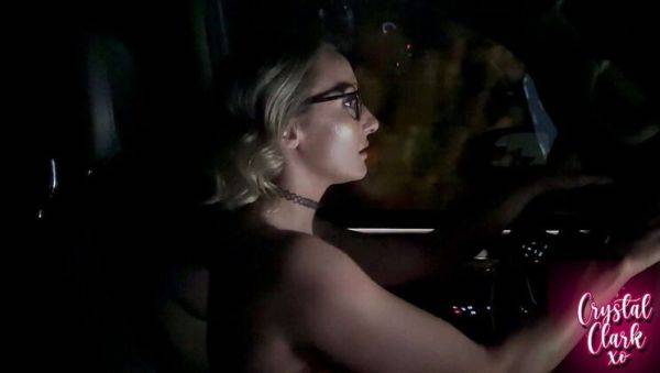 Blonde Step-MILF's Naughty POV Drive - xxxfiles.com on v0d.com