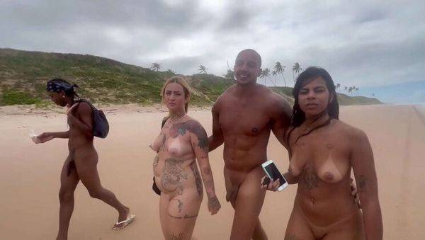 Nude Beach Fun with Hot Teens in Bahia - xxxfiles.com on v0d.com