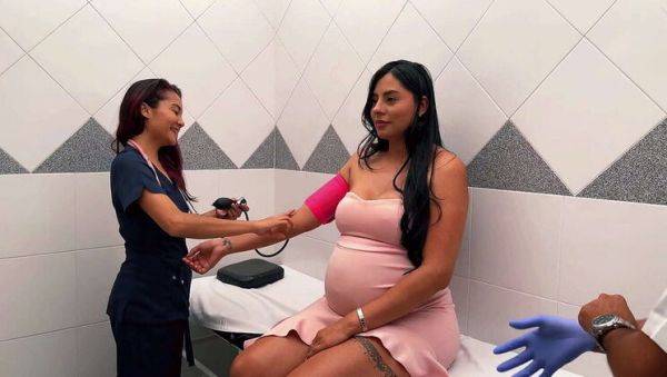 Bangin' a Pregnant Latina's Big Booty in the Doctor's Office - xxxfiles.com - Colombia on v0d.com
