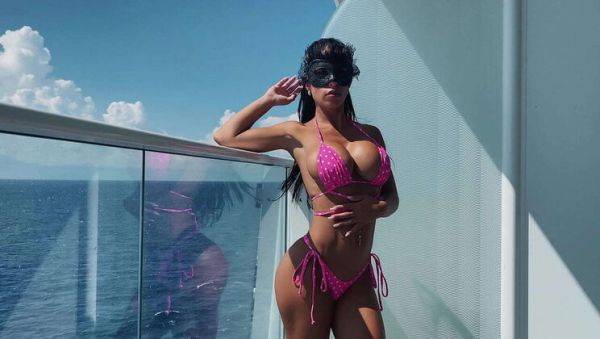 Hot Latina MILF Fucked on Cruise Ship Balcony by Lucky Dad - xxxfiles.com on v0d.com