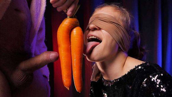 My Stepbrother Tricked Me into a Wild Blowjob! - porntry.com on v0d.com
