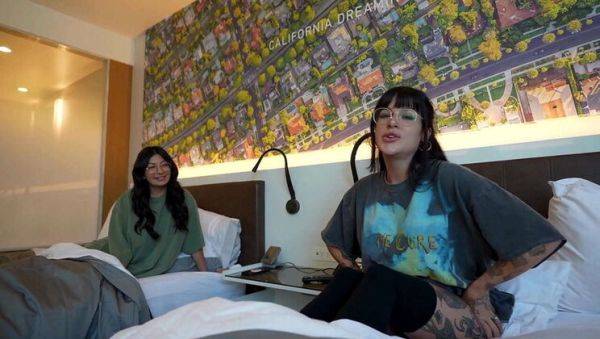 Step Sis and GF Duped Me, Now They're Covered in Cum - Effy Cutie and Cami Strella - porntry.com on v0d.com