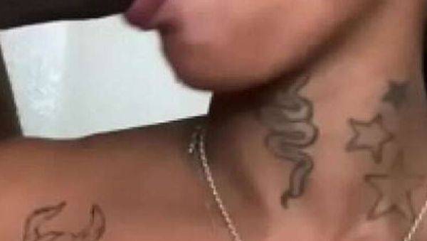 Cute Black Chick with Saggy Tits Does Interview Before Sucking BBC - xxxfiles.com on v0d.com