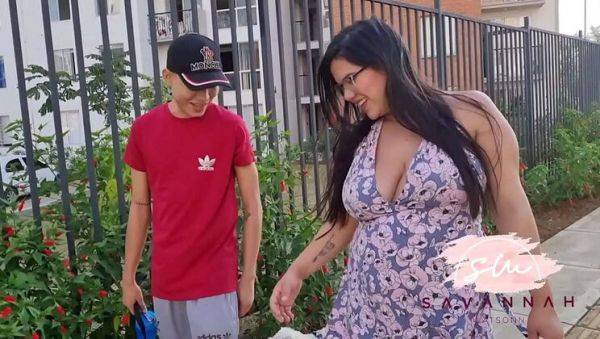 Pregnant MILF Savannah Watson Gets Fucked on Stairs byNeighbor - porntry.com - Mexico - Britain - Usa - Brazil - France - Spain - Italy - Germany - Canada - Japan - Czech Republic on v0d.com